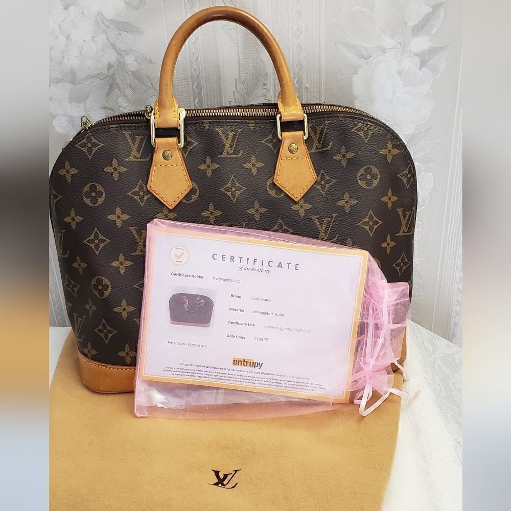 Louis Vuitton Alma PM Monogram Canvas TH 1907 - Picture 3 of 13